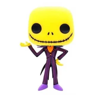 Disney Nightmare Before Christmas Blacklight Funko Pop Vinyl: Jack Skellington by Funko – cover 2 of 3