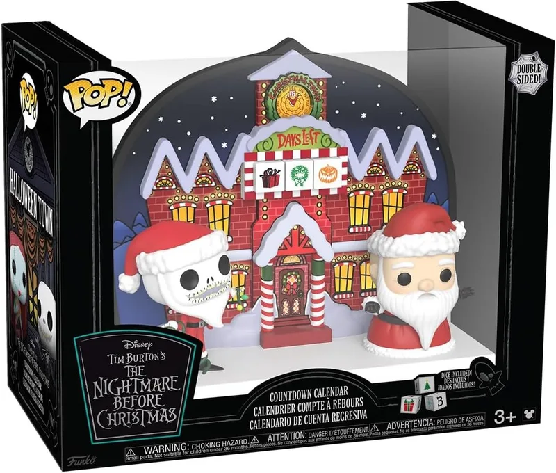 Disney Nightmare Before Christmas Funko Pop Vinyl: Dual Side Countdown Calender van Funko – cover