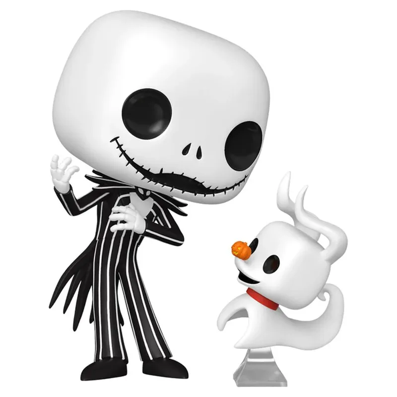 Disney Nightmare Before Christmas Funko Pop Vinyl: Jack Skellington with Zero (1808) by Funko – cover 2 of 2