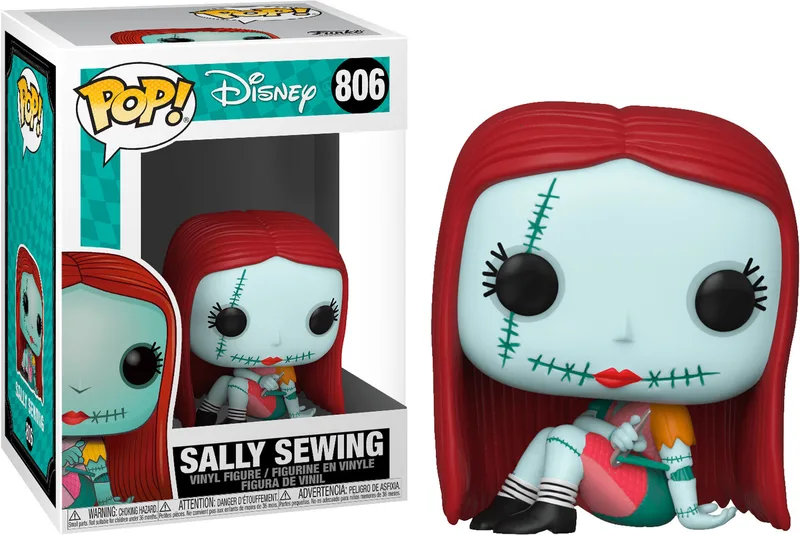Disney Nightmare Before Christmas Funko Pop Vinyl: Sally Sewing by Funko – cover