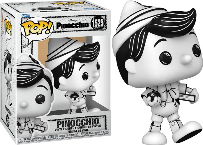 Disney Pinocchio Funko Pop Vinyl: Pinocchio (Sketched) by Funko – cover