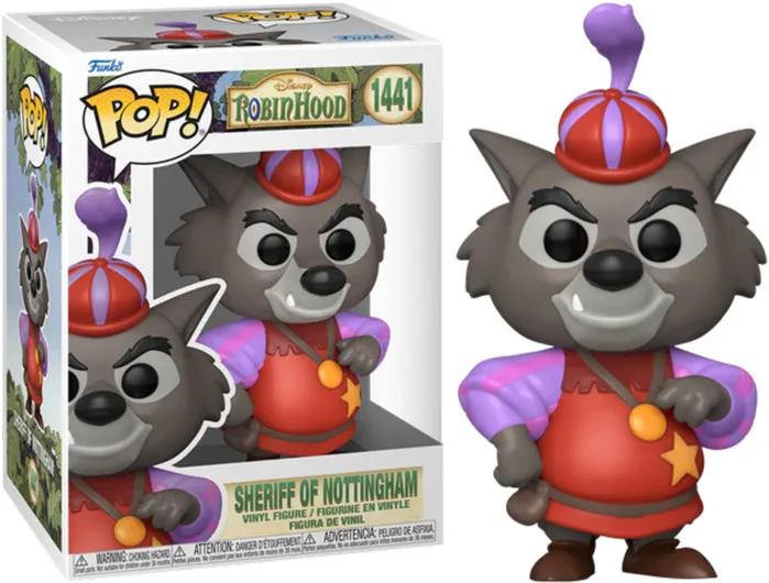 Disney Robin Hood Funko Pop Vinyl: Sheriff of Nottingham van Funko – cover