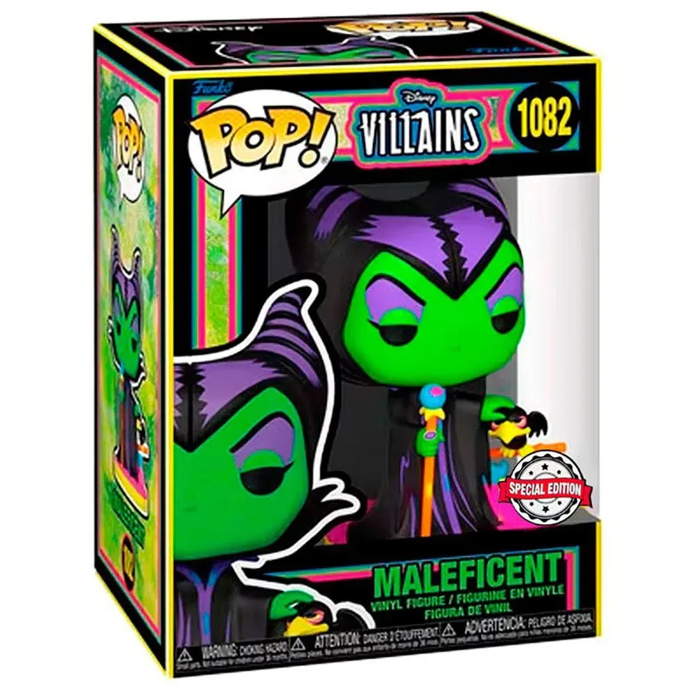 Disney Schurken Maleficent Blacklight Exclusief Figuur by Funko – cover