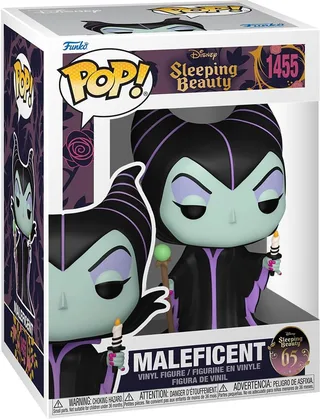 Disney Sleeping Beauty 65th Anniversary Funko Pop Vinyl: Maleficent with Candle van Funko – cover 1 van 2