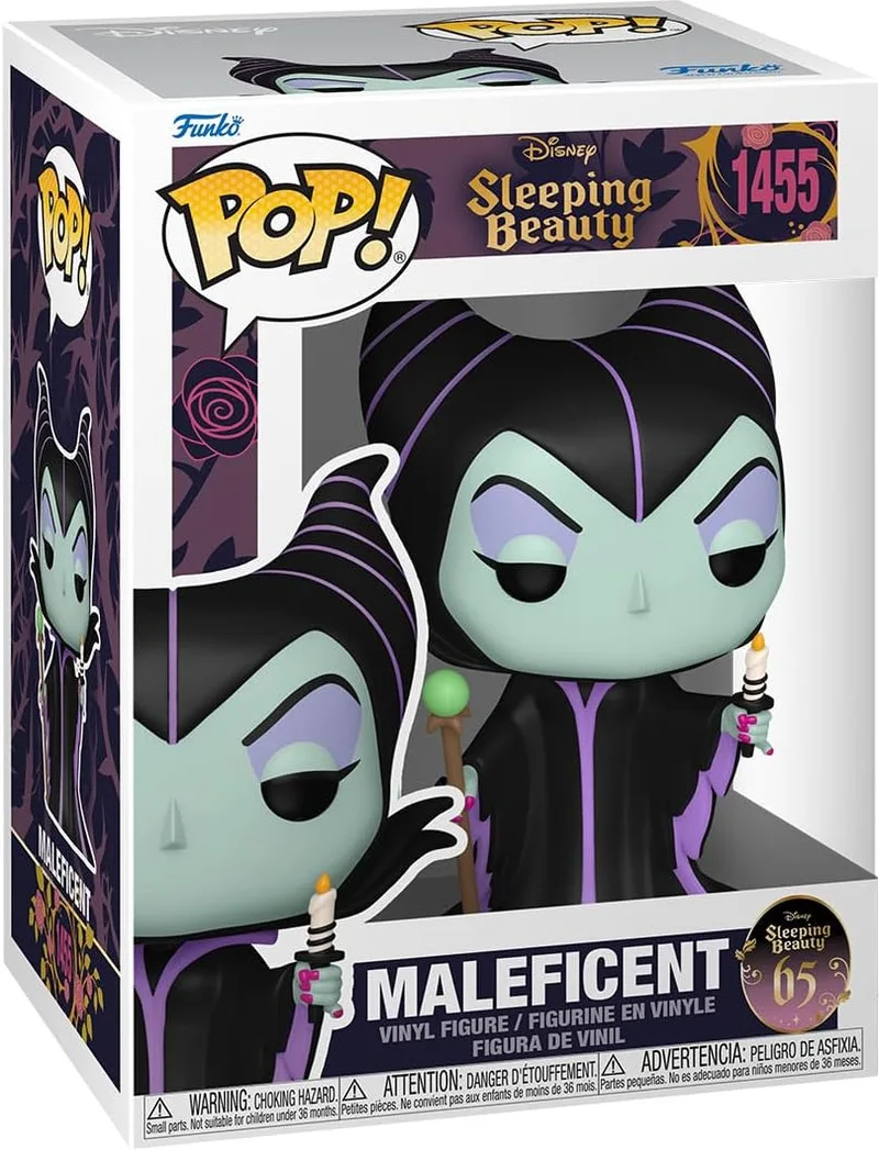 Disney Sleeping Beauty 65th Anniversary Funko Pop Vinyl: Maleficent with Candle van Funko – cover 1 van 2