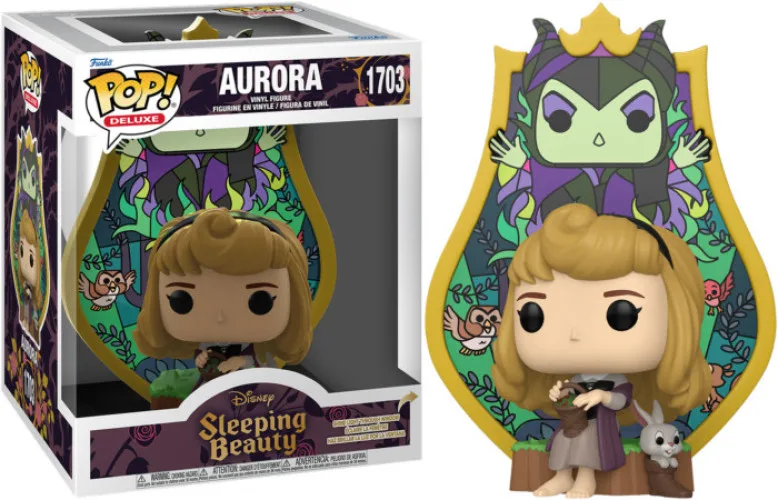 Disney Sleeping Beauty Funko Pop Deluxe Vinyl: Aurora (Stained Glass) van Funko – cover
