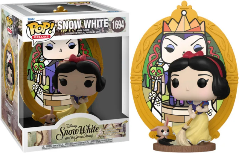 Disney Snow White and the Seven Dwarfs Funko Pop Deluxe Vinyl: Snow White (Stained Glass) van Funko – cover
