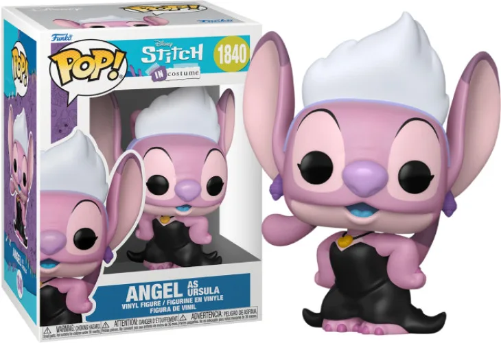 Disney Stitch Costume Funko Pop Vinyl: Angel as Ursula (1840) by Funko – cover