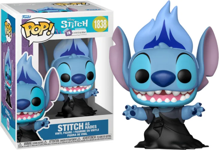 Disney Stitch Costume Funko Pop Vinyl: Stitch as Hades (1838) by Funko – cover