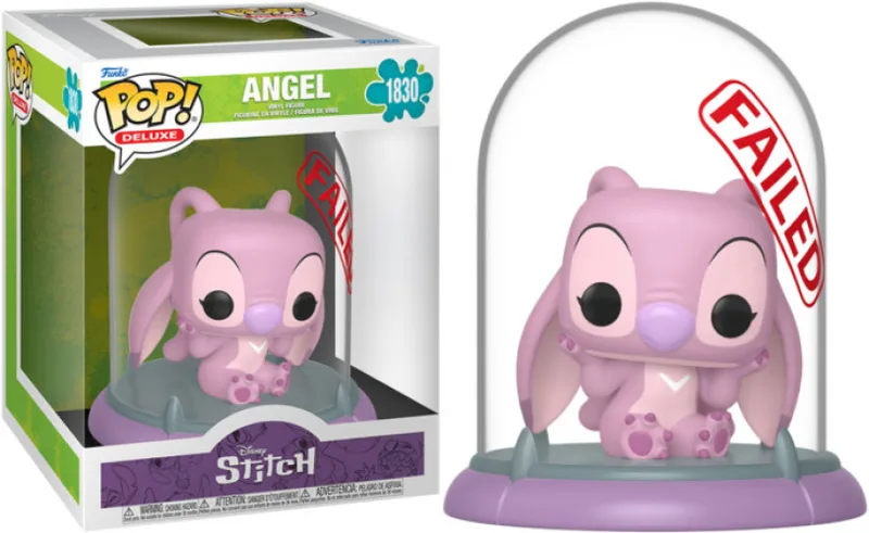 Disney Stitch Deluxe Funko Pop Vinyl: Angel (1830) van Funko – cover