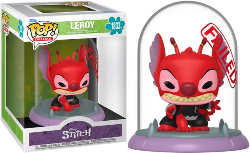 Disney Stitch Deluxe Funko Pop Vinyl: Leroy (1833) by Funko – cover