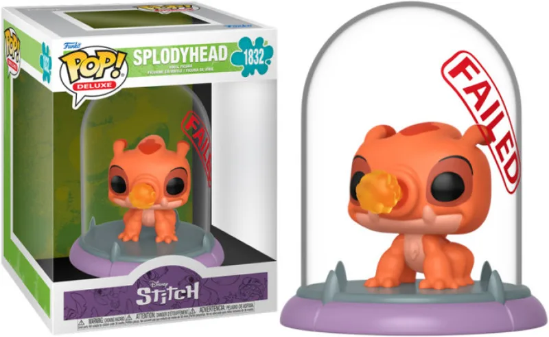 Disney Stitch Deluxe Funko Pop Vinyl: Splodyhead (1832) van Funko – cover