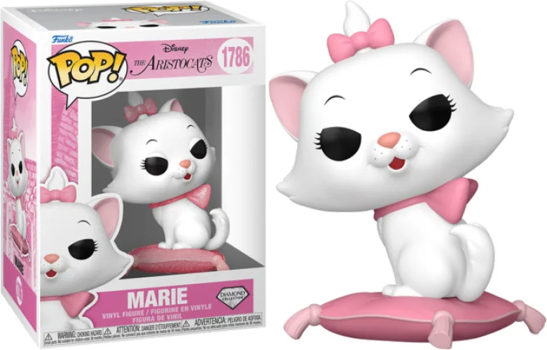 Disney The Aristocats Funko Pop Vinyl: Marie (Diamond Glitter) (1786) de Funko – jaquette