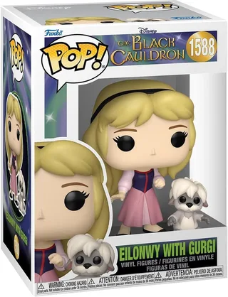 Disney The Black Cauldron Funko POP Vinyl: Eilonwy with Gurgi by Funko – cover 1 of 2