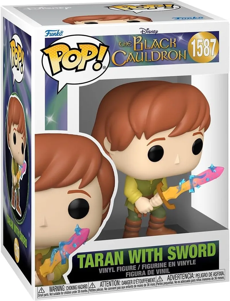 Disney The Black Cauldron Funko POP Vinyl: Taran with Sword van Funko – cover 1 van 2
