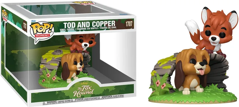 Disney The Fox and The Hound Moments Funko Pop Vinyl: Tod & Copper 2-Pack by Funko – cover