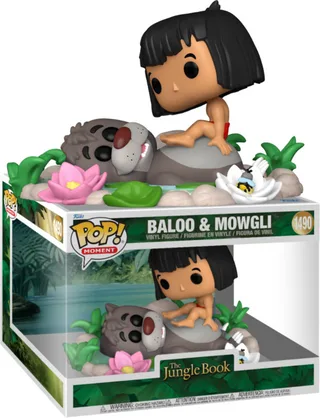 Disney The Jungle Book Funko Pop Vinyl: Baloo & Mowgli by Funko – cover 1 of 2