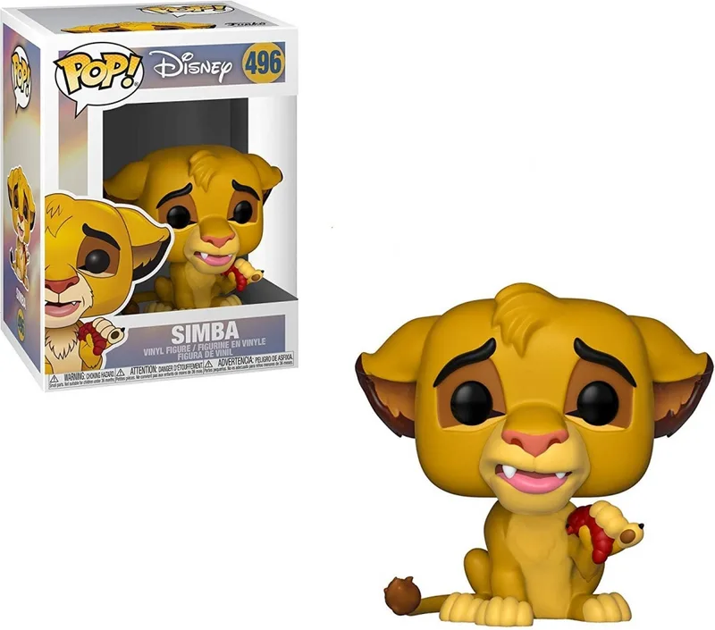 Disney The Lion King Funko Pop Vinyl: Simba (496) van Funko – cover 1 van 2