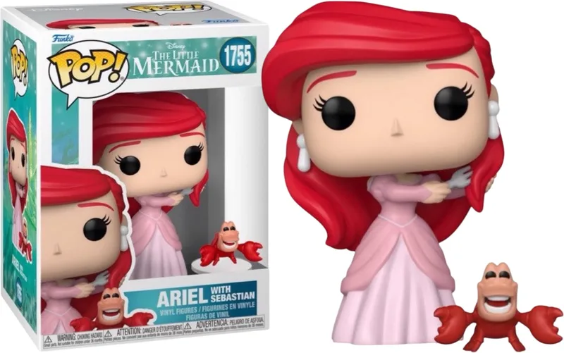 Disney The Little Mermaid Funko Pop Vinyl: Ariel with Sebastian by Funko – cover