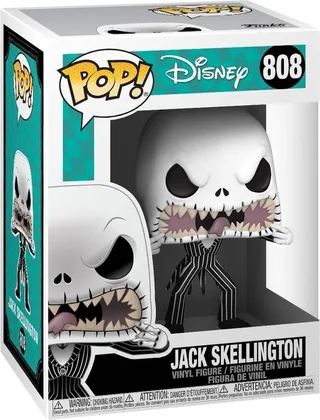 Disney the Nightmare Before Christmas Funko Pop Vinyl: Jack Skellington (Scary Face) by Funko – cover 1 of 2
