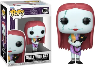 Disney The Nightmare Before Christmas Funko Pop Vinyl: Sally with Cat (1809) van Funko – cover 1 van 2