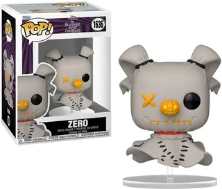 Disney The Nightmare Before Christmas Funko Pop Vinyl: Zero Patchwork van Funko – cover 1 van 2