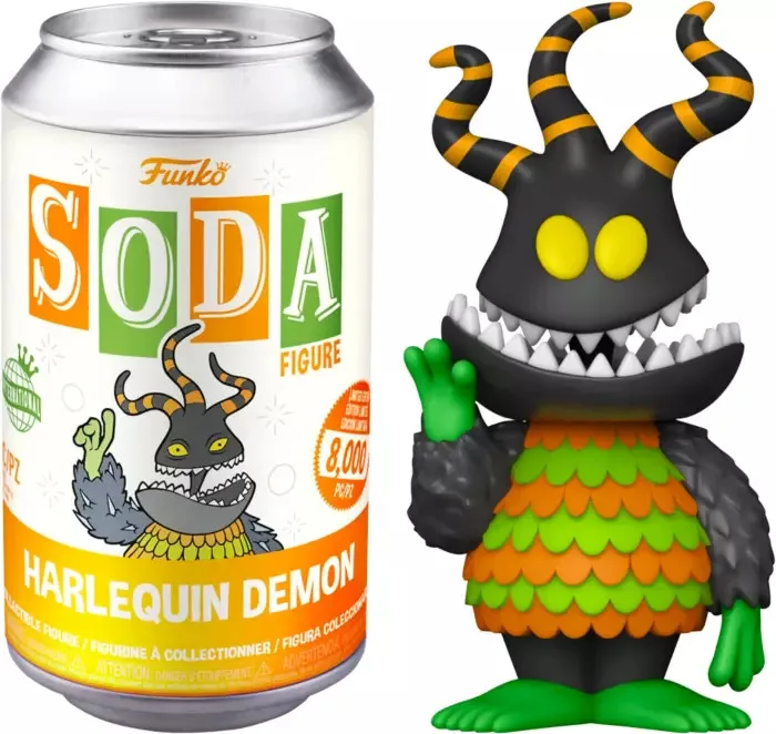 Disney The Nightmare Before Christmas Funko Vinyl Soda: Harlequin Demon (unsealed) by Funko – cover