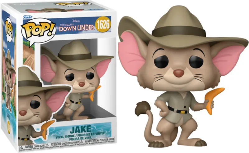 Disney The Rescuers Down Under Funko Pop Vinyl: Jake van Funko – cover 1 van 2