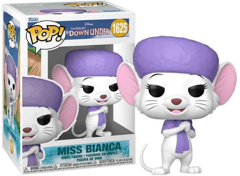 Disney The Rescuers Down Under Funko Pop Vinyl: Miss Bianca de Funko – jaquette