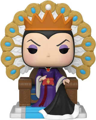 Disney Villains Deluxe Funko Pop Vinyl: Evil Queen on Throne van Funko – cover 1 van 3