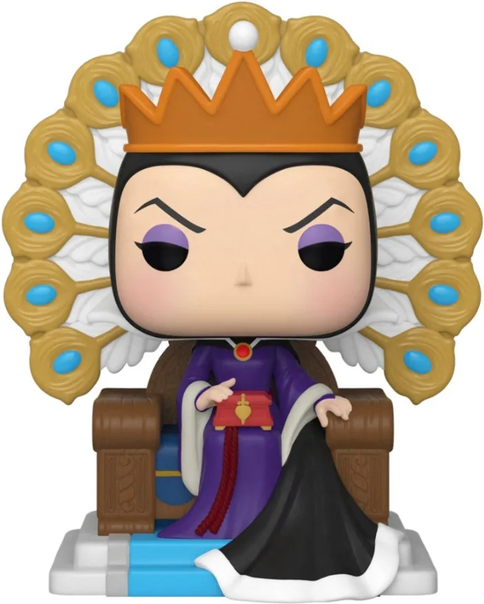 Disney Villains Deluxe Funko Pop Vinyl: Evil Queen on Throne van Funko – cover 1 van 3