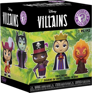 Disney Villains Funko Mini Mystery Vinyl Figure Blind Box (1 Figure) de Funko – jaquette 1 sur 2