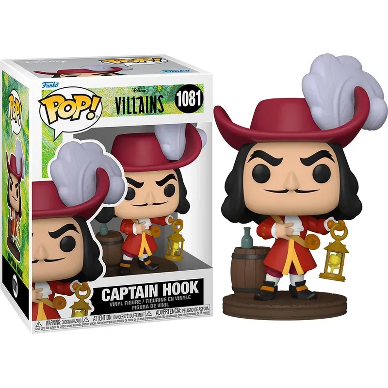 Disney Villains Funko Pop Vinyl: Captain Hook van Funko – cover 2 van 3