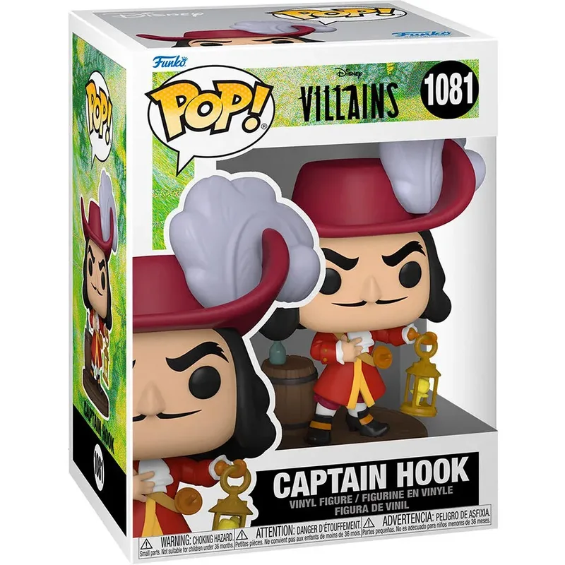 Disney Villains Funko Pop Vinyl: Captain Hook van Funko – cover 3 van 3