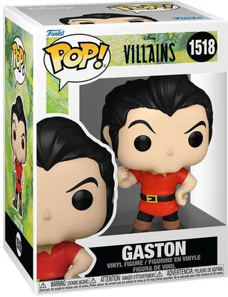 Disney Villains Funko Pop Vinyl: Gaston de Funko – jaquette 1 sur 2
