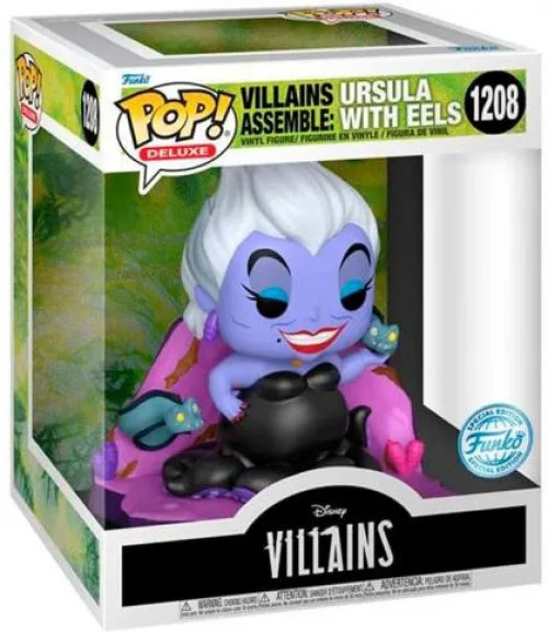 Disney Villains Funko Pop Vinyl: Villains Assemble: Ursula with Eels by Funko – cover 1 of 2