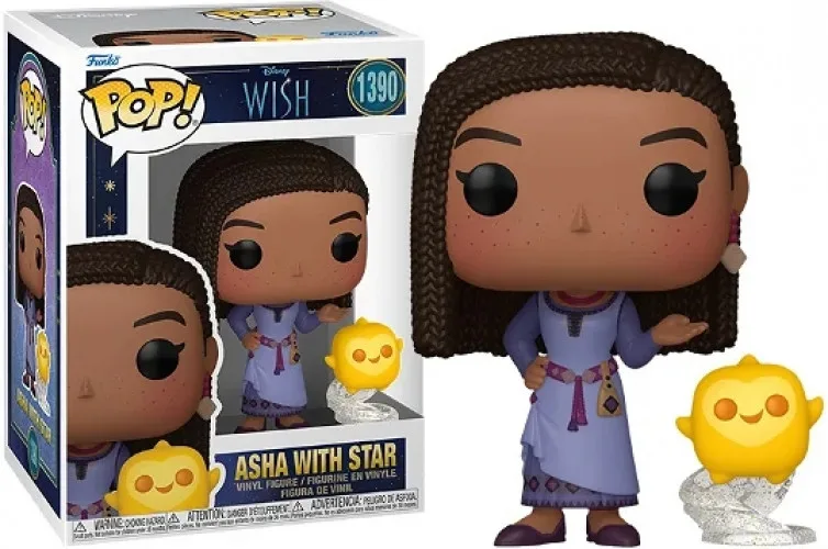 Disney Wish Funko Pop Vinyl: Asha with Star van Funko – cover 1 van 2