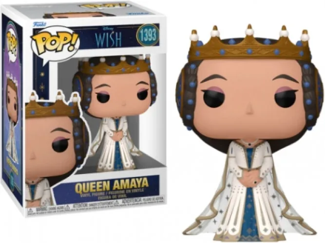 Disney Wish Funko Pop Vinyl: Queen Amaya van Funko – cover 1 van 2