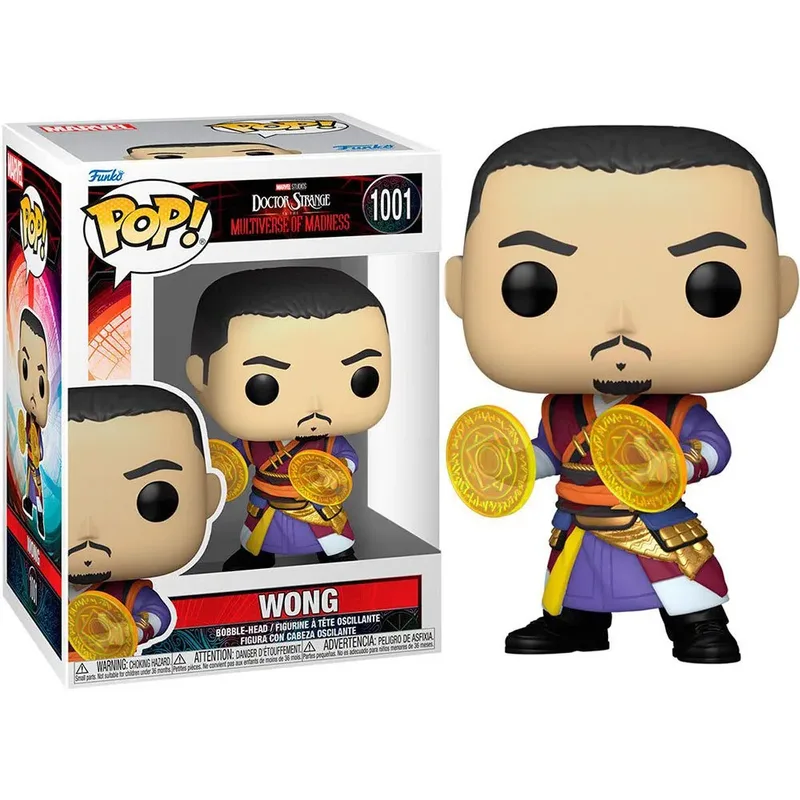 Doctor Strange in the Multiverse of Madness Funko Pop Vinyl: Wong van Funko – cover 3 van 3