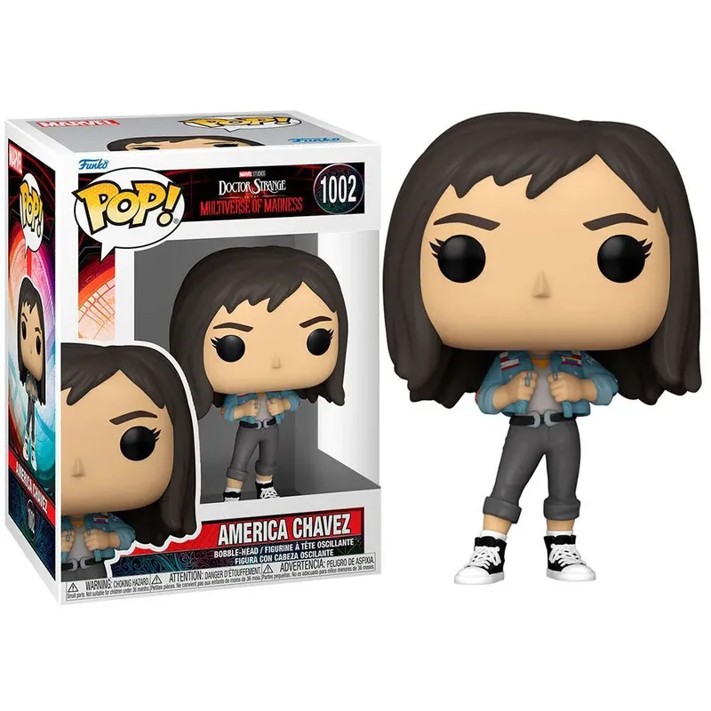 Doctor Strange in the Multiverse of Madness Funko Pop Vinyl: America Chavez van Funko – cover 3 van 3