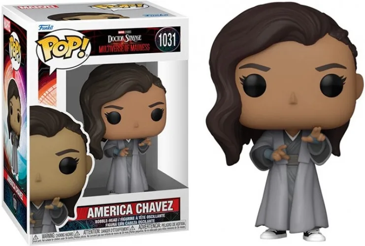 Doctor Strange in the Multiverse of Madness Funko Pop Vinyl: America Chavez (1031) de Funko – jaquette 1 sur 3
