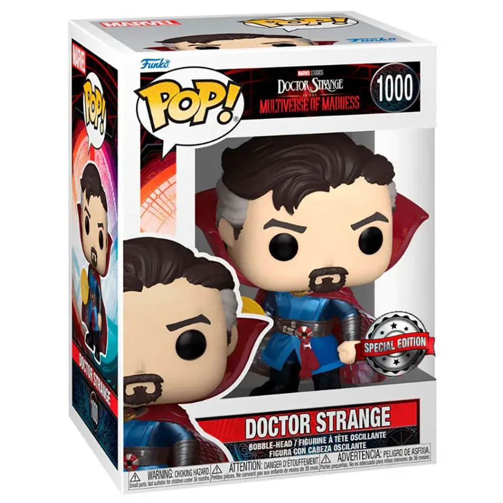 Doctor Strange Forundring Eksklusiv Multiverse Of Madness-figur fra Funko – cover