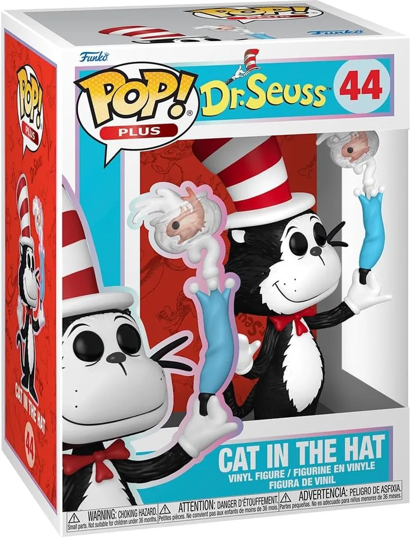 Dr. Seuss Funko Pop Vinyl: Cat in the Hat (44) van Funko – cover