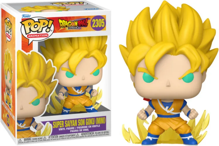 Dragon Ball Daima Funko Pop Vinyl: Super Saiyan Son Goku (Mini) van Funko – cover 1 van 2
