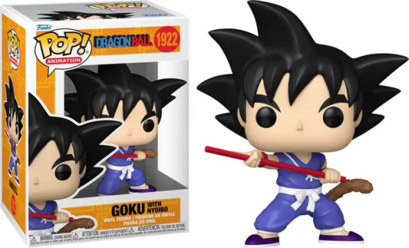 Dragon Ball Funko Pop Vinyl: Goku with Nyoibo van Funko – cover 1 van 2