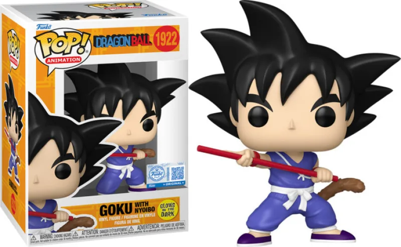 Dragon Ball Funko Pop Vinyl: Goku with Nyoibo (Glow in the Dark) by Funko – cover