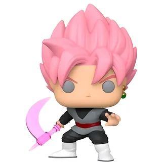 Dragon Ball Super Funko Pop Vinyl: Super Saiyan Rosé Goku Black with Scythe (Glows in the Dark) van Funko – cover 2 van 2