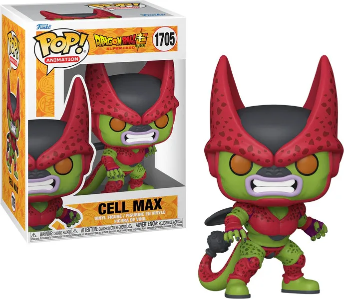 Dragon Ball Super Super Hero Funko Pop Vinyl: Cell Max van Funko – cover 1 van 3