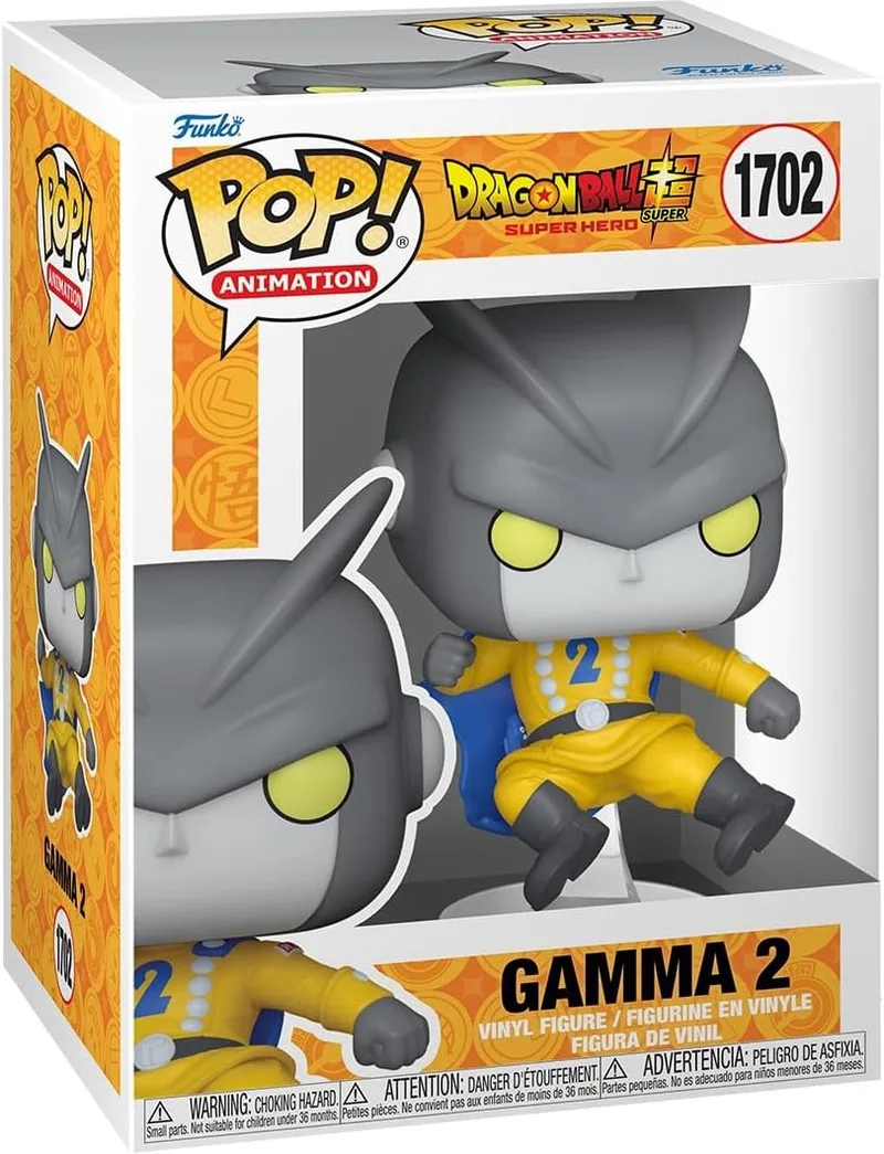 Dragon Ball Super Super Hero Funko Pop Vinyl: Gamma 2 van Funko – cover 1 van 2