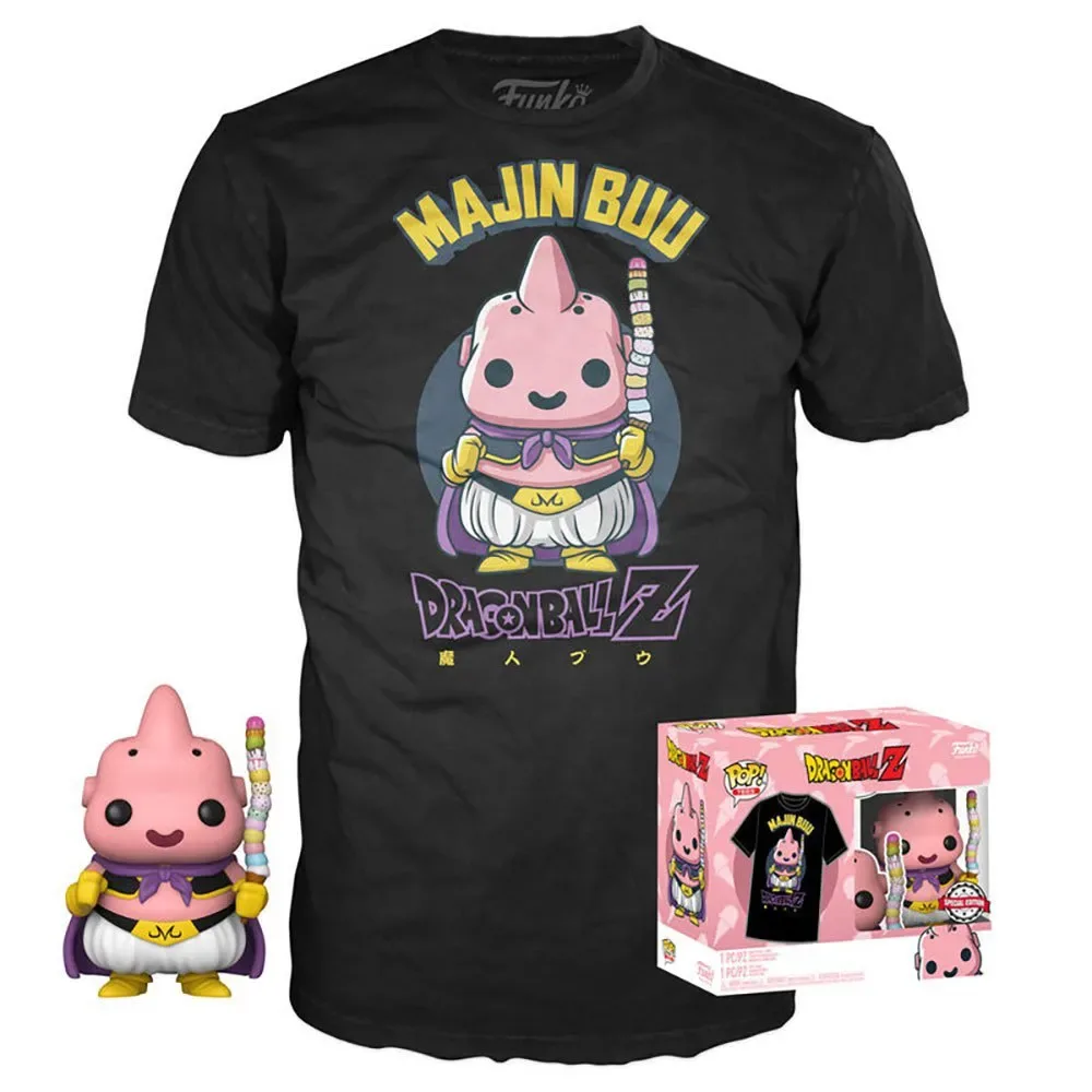 T-shirt Exclusif à Manches Courtes Majin Buu Dragon Ball Z de Funko – jaquette